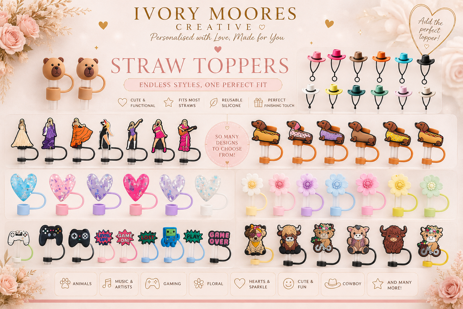 Straw Toppers