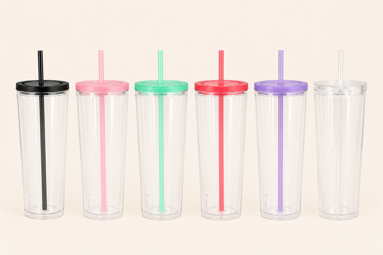 24oz snowglobe tumblers
