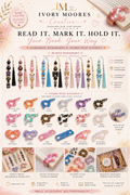 Handmade resin bookmarks